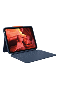 Logitech Rugged Combo 4 QWERTZ Německý Smart Connector Modrá Obrázok pre Logitech Rugged Combo 4 QWERTZ Německý Smart Connector Modrá
