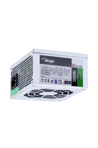 Akyga AK-S1-300 napájecí zdroj 300 W 20+4 pin ATX SFX Stříbrná Obrázok pre Akyga AK-S1-300 napájecí zdroj 300 W 20+4 pin ATX SFX Stříbrná