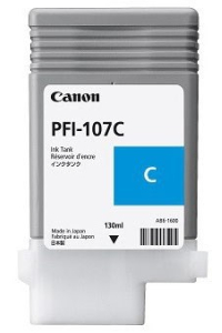 Canon PFI-107C inkoustová náplň 1 kusů Originální Azurová Obrázok pre Canon PFI-107C inkoustová náplň 1 kusů Originální Azurová