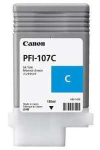 Obrázok pre Canon PFI-107C inkoustová náplň 1 kusů Originální Azurová
