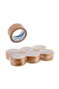 Obrázok pre BSTech Solventní lepicí páska šedá 48 mm x 60 m 6 kusů