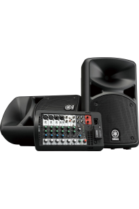 Obrázok pre Yamaha Stagepas 400BT - přenosný PA systém s 8kanálovým mixérem a vestavěným výkonovým zesilovačem