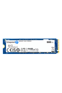 Kingston Technology NV3 500 GB M.2 PCI Express 4.0 NVMe 3D NAND Obrázok pre Kingston Technology NV3 500 GB M.2 PCI Express 4.0 NVMe 3D NAND