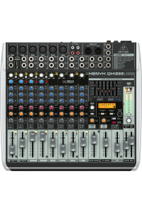 Behringer QX1222USB audio mixér 16 kanály/kanálů Obrázok pre Behringer QX1222USB audio mixér 16 kanály/kanálů