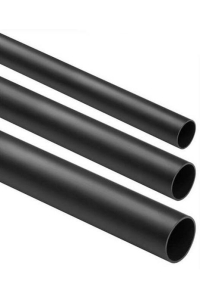 Obrázok pre Rigid, smooth wiring pipe BLACK CRL-20 2m (PACK OF 25pcs)