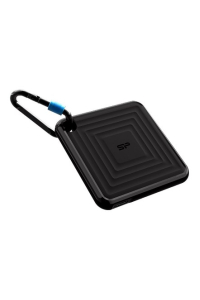 Silicon Power PC60 Portable SSD 1 TB USB typ A na USB typ C 3.2 Gen 1 (3.1 Gen 1) Černá Obrázok pre Silicon Power PC60 Portable SSD 1 TB USB typ A na USB typ C 3.2 Gen 1 (3.1 Gen 1) Černá