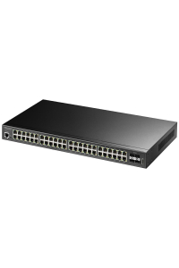 Cudy GS2048PS4 Řízený L2 Gigabit Ethernet (10/100/1000) Podpora napájení po Ethernetu (PoE) Černá Obrázok pre Cudy GS2048PS4 Řízený L2 Gigabit Ethernet (10/100/1000) Podpora napájení po Ethernetu (PoE) Černá