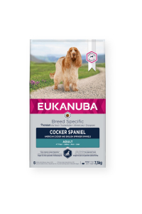 Eukanuba Breed Specific Cocker Spaniel 7,5 kg Dospělý jedinec Kuřecí maso Obrázok pre Eukanuba Breed Specific Cocker Spaniel 7,5 kg Dospělý jedinec Kuřecí maso