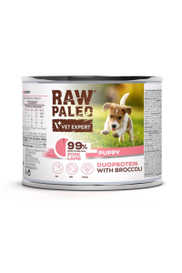 VETEXPERT Raw Paleo Duoprotein Pork & Lamb Puppy - vlhké krmivo pro psy - 200g Obrázok pre VETEXPERT Raw Paleo Duoprotein Pork & Lamb Puppy - vlhké krmivo pro psy - 200g