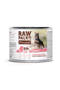 Obrázok pre VETEXPERT Raw Paleo Duoprotein Pork & Lamb Adult - vlhké krmivo pro psy - 200g