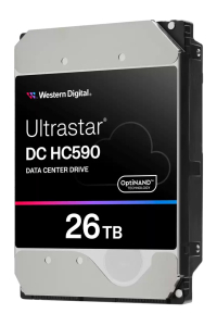 Western Digital DC HC590 vnitřní pevný disk 26 TB 7200 ot/min 3.5 Obrázok pre Western Digital DC HC590 vnitřní pevný disk 26 TB 7200 ot/min 3.5
