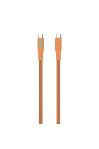 Havit CB6254 - Nabíjecí kabel USB typu C na USB typu C, 1 m (oranžový) Obrázok pre Havit CB6254 - Nabíjecí kabel USB typu C na USB typu C, 1 m (oranžový)