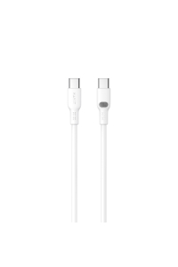 Havit CB6279 - Nabíjecí kabel USB typu C na USB typu C, 1 m (bílý) Obrázok pre Havit CB6279 - Nabíjecí kabel USB typu C na USB typu C, 1 m (bílý)