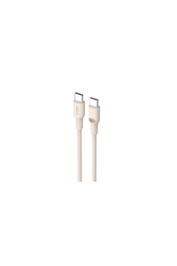 Havit CB6284 - Kabel USB typu C na USB typu C, 2,0 m (béžový) Obrázok pre Havit CB6284 - Kabel USB typu C na USB typu C, 2,0 m (béžový)