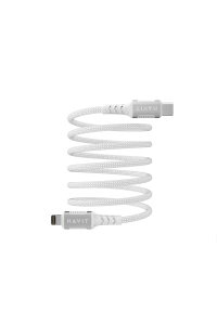 Havit CB6298 - USB kabel typu C-Lightning magnetický, 1 m (bílý) Obrázok pre Havit CB6298 - USB kabel typu C-Lightning magnetický, 1 m (bílý)