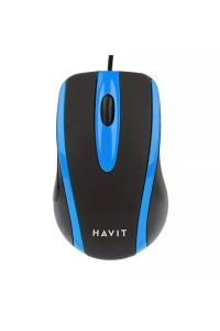 Obrázok pre Univerzální myš Havit HV-MS753 (černá/modrá)