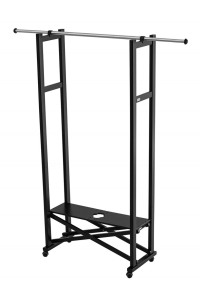 ARREDAMENTI ELIOS Clothes rack - 37 x 78 cm, Black Obrázok pre ARREDAMENTI ELIOS Clothes rack - 37 x 78 cm, Black