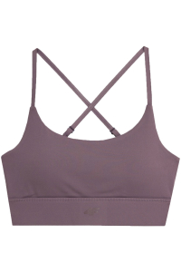 Sports Bra 4F F079 Purple 4FAW23USBAF079 82S L Obrázok pre Sports Bra 4F F079 Purple 4FAW23USBAF079 82S L