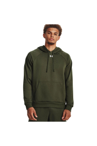 Under Armour Rival Fleece Hoodie Olive 1379757 390 XL Obrázok pre Under Armour Rival Fleece Hoodie Olive 1379757 390 XL