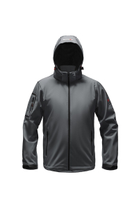 Men's softshell jacket Ozoshi Kazaiuki graphite OZ93358 L Obrázok pre Men's softshell jacket Ozoshi Kazaiuki graphite OZ93358 L