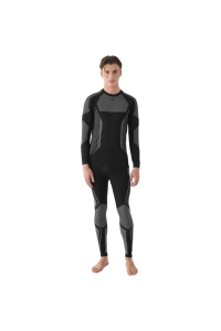 Men's thermoactive leggings 4F M166 deep black 4FWAW24USEAM166 20S S/M Obrázok pre Men's thermoactive leggings 4F M166 deep black 4FWAW24USEAM166 20S S/M