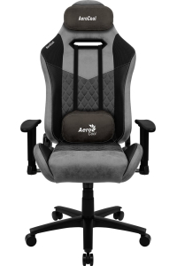 Obrázok pre Aerocool DUKE AeroSuede Univerzální herní židle Černá, Šedá