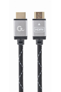 Gembird CCB-HDMIL-3M HDMI kabel HDMI Typ A (standardní) Šedá Obrázok pre Gembird CCB-HDMIL-3M HDMI kabel HDMI Typ A (standardní) Šedá