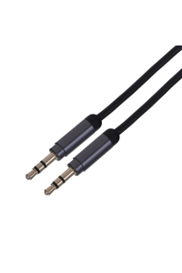 Gembird CCAP-444-1M audio kabel 3.5mm Černá Obrázok pre Gembird CCAP-444-1M audio kabel 3.5mm Černá