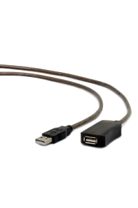 Obrázok pre Gembird USB A/USB A M/F 5m USB kabel USB 2.0 Černá