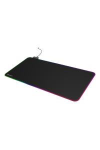 GENESIS Boron 500 XXL RGB Herní podložka na myš Černá Obrázok pre GENESIS Boron 500 XXL RGB Herní podložka na myš Černá
