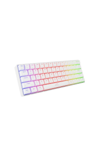 Obrázok pre GAMING KEYBOARD GENESIS THOR 660 G2 US WHITE WIRELESS RGB MECHANICAL GATERON RED