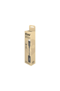 CLUB3D CAC-1088 adaptér k video kabelům 0,21 m DisplayPort HDMI Černá Obrázok pre CLUB3D CAC-1088 adaptér k video kabelům 0,21 m DisplayPort HDMI Černá