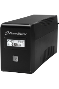 PowerWalker VI 850 LCD zdroj nepřerušovaného napětí Line-interaktivní 0,85 kVA 480 W Obrázok pre PowerWalker VI 850 LCD zdroj nepřerušovaného napětí Line-interaktivní 0,85 kVA 480 W