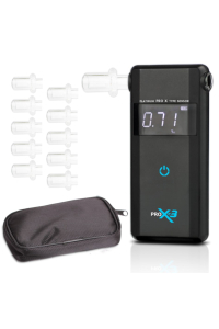 AlcoFind PRO-X-3 breathalyzer + mouthpieces, 12mc calibration Obrázok pre AlcoFind PRO-X-3 breathalyzer + mouthpieces, 12mc calibration
