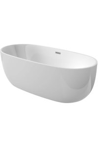 Obrázok pre Oval freestanding acrylic bathtub - 170 cm