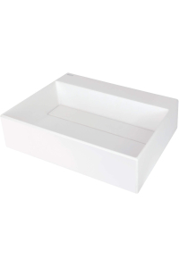 Granite countertop washbasin with a place for a tap - with a grille Obrázok pre Granite countertop washbasin with a place for a tap - with a grille