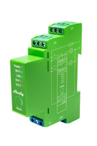 Obrázok pre Shelly Pro Dimmer 2PM Vestavěný Stmívač Modrá, Zelená, Šedá