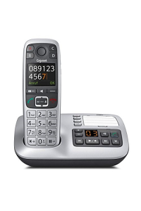 Gigaset E560A telefon DECT telefon Identifikace volajícího Černá, Stříbrná Obrázok pre Gigaset E560A telefon DECT telefon Identifikace volajícího Černá, Stříbrná