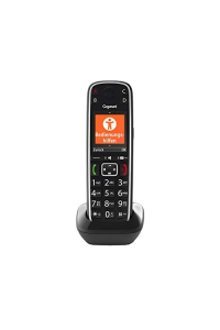 Gigaset E720HX Analog/DECT telefon Identifikace volajícího Černá Obrázok pre Gigaset E720HX Analog/DECT telefon Identifikace volajícího Černá