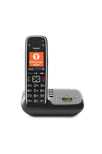 Gigaset E720A Analog/DECT telefon Identifikace volajícího Černá Obrázok pre Gigaset E720A Analog/DECT telefon Identifikace volajícího Černá