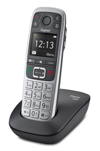Obrázok pre Gigaset E560 telefon DECT telefon Identifikace volajícího Černá, Stříbrná