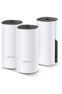 TP-Link Deco E4 (3-pack) Dvoupásmový (2,4 GHz / 5 GHz) Wi-Fi 5 (802.11ac) Bílá, Šedá 2 Vnitřní Obrázok pre TP-Link Deco E4 (3-pack) Dvoupásmový (2,4 GHz / 5 GHz) Wi-Fi 5 (802.11ac) Bílá, Šedá 2 Vnitřní