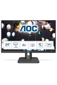 AOC E1 24E1Q počítačový monitor 60,5 cm (23.8 Obrázok pre AOC E1 24E1Q počítačový monitor 60,5 cm (23.8