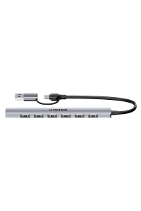Obrázok pre Unitek H1209AGY01 USB-A 5Gbps 7in1 USB Hub