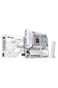 GIGABYTE B860M AORUS ELITE WF6E ICE Intel B860 LGA 1851 (Socket V1) Micro ATX Obrázok pre GIGABYTE B860M AORUS ELITE WF6E ICE Intel B860 LGA 1851 (Socket V1) Micro ATX