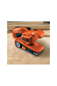 Black & Decker KA86-QS přenosná bruska Pásová bruska Oranžová Obrázok pre Black & Decker KA86-QS přenosná bruska Pásová bruska Oranžová