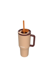 Obrázok pre Termohrnek Kambukka Rio Tumbler 950ml Almond Dream s teleskopickým brčkem