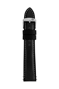 Leather strap Zeppelin, black 20 mm Obrázok pre Leather strap Zeppelin, black 20 mm
