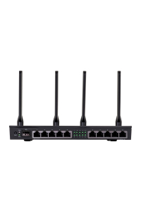 Mikrotik RB4011iGS+5HacQ2HnD-IN bezdrátový router Gigabit Ethernet Dvoupásmový (2,4 GHz / 5 GHz) Černá Obrázok pre Mikrotik RB4011iGS+5HacQ2HnD-IN bezdrátový router Gigabit Ethernet Dvoupásmový (2,4 GHz / 5 GHz) Černá