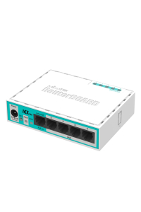 Obrázok pre Mikrotik hEX lite router zapojený do sítě Bílá